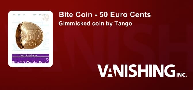 Bite Coin - 50 Euro Cents Gimmicked Coin