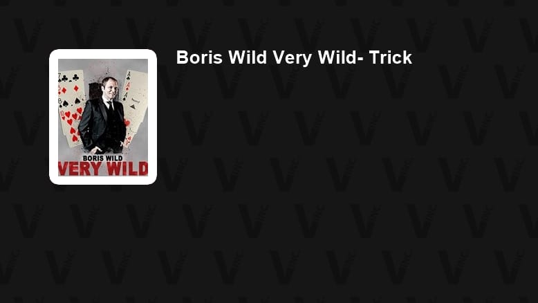 Boris Wild's Very Wild