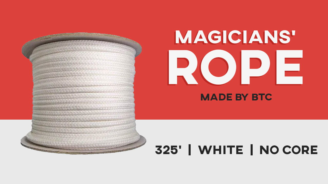 BTC Parlor Rope 325' (Extra White, no core) Accessory