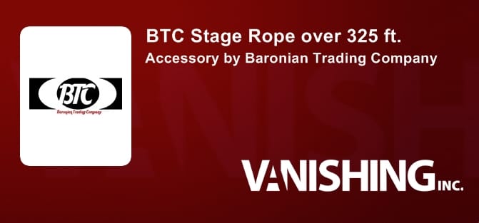 BTC Stage Rope over 325 ft. Accessory