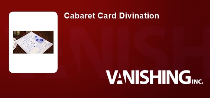 Cabaret Card Divination