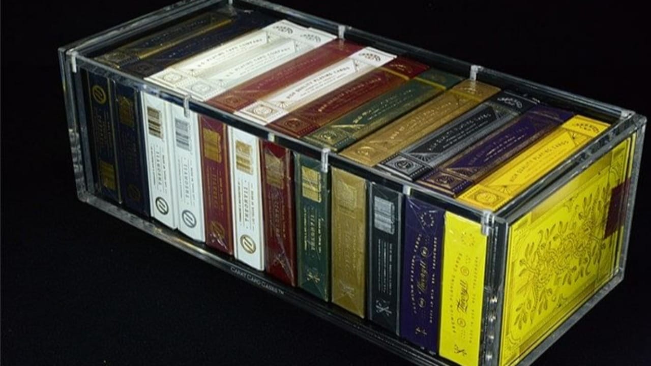 Carat X12 12-Deck Brick Display Case Deck of Cards