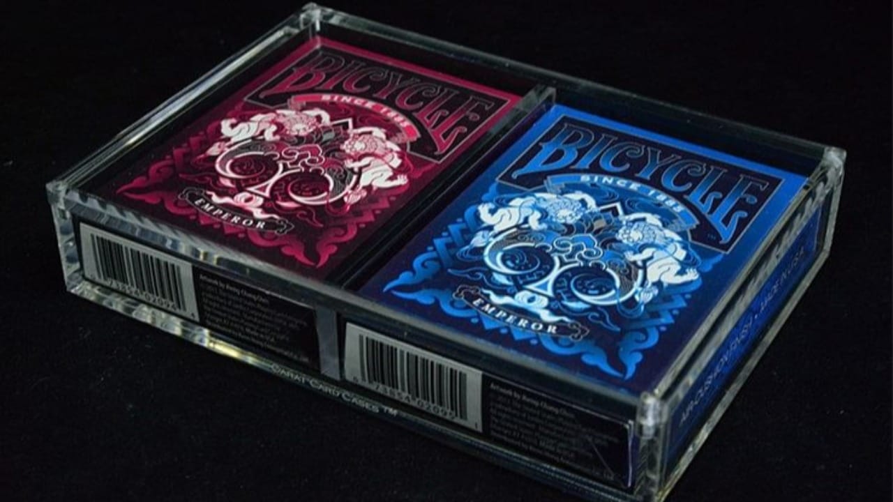 Carat X2 Dual-Deck Display Case Deck of Cards