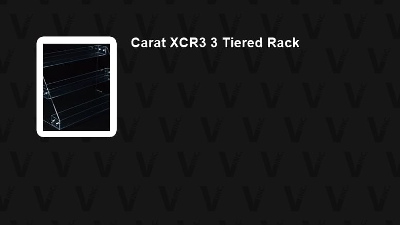 Carat XCR3 3 Tiered Rack Playing Card Display