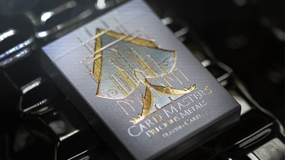 Card Masters Precious Metal Foil  Playing Cards