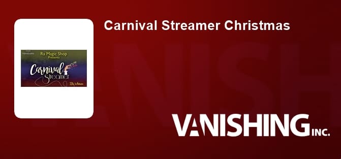 Carnival Streamer Christmas