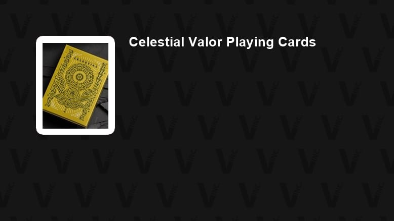 Celestial Valor Playing Cards