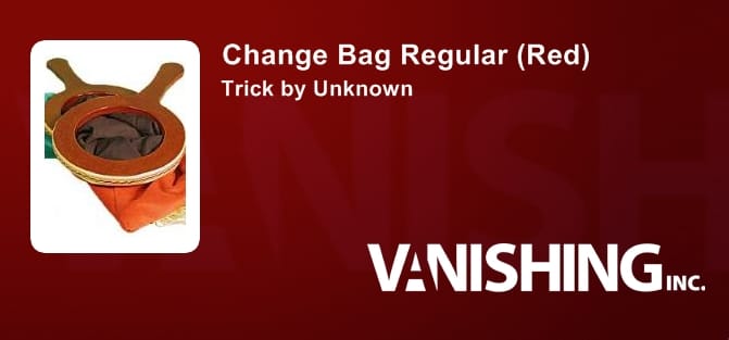 Change Bag Regular (Red) Trick