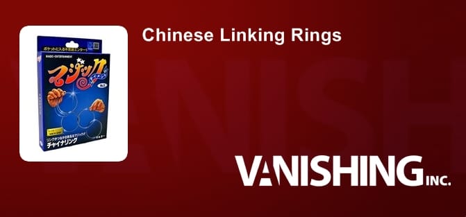 4in Chinese Linking Rings Trick