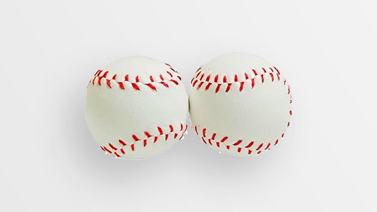 Chop Cup Balls - White Leather (Regular)