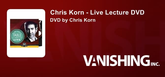 Chris Korn Live Lecture DVD