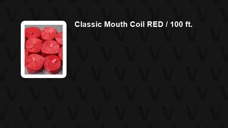 Classic Mouth Coil - 100ft (10-Pack) Trick