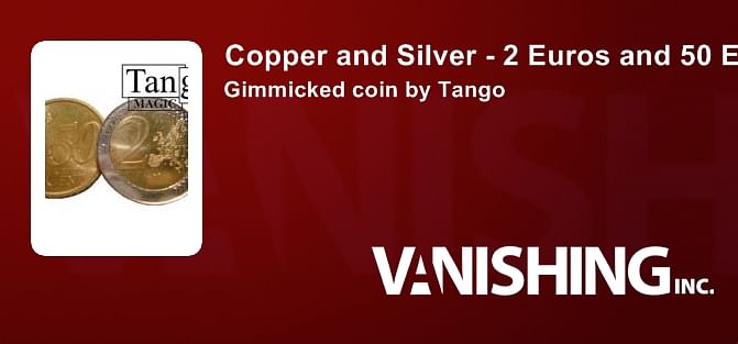 Copper/Silver Coins - Vanishing Inc. Magic shop