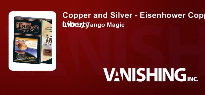 Copper/Silver - Eisenhower Dollar/Liberty Dollar Gimmicked Coin