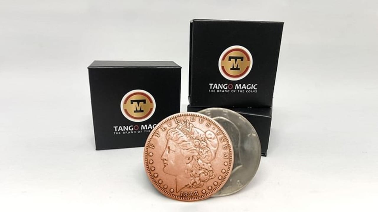 Scotch and Soda - Copper Morgan/Eisenhower Dollar Trick