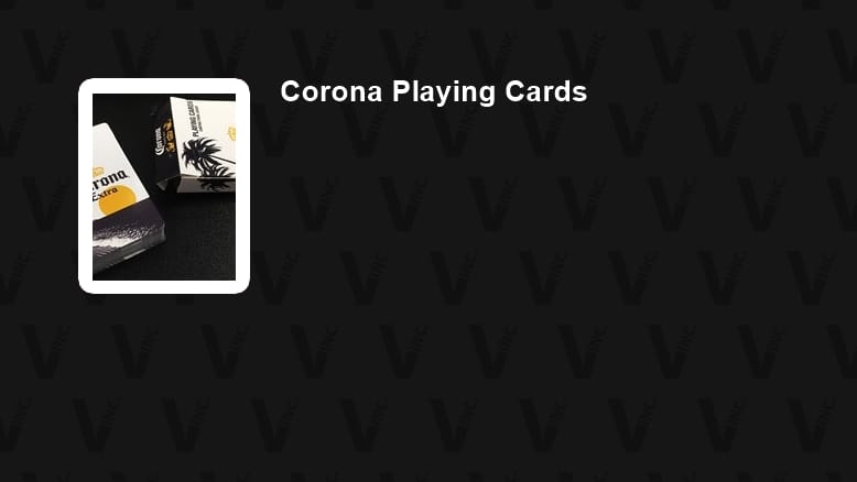 Corona Playing Cards