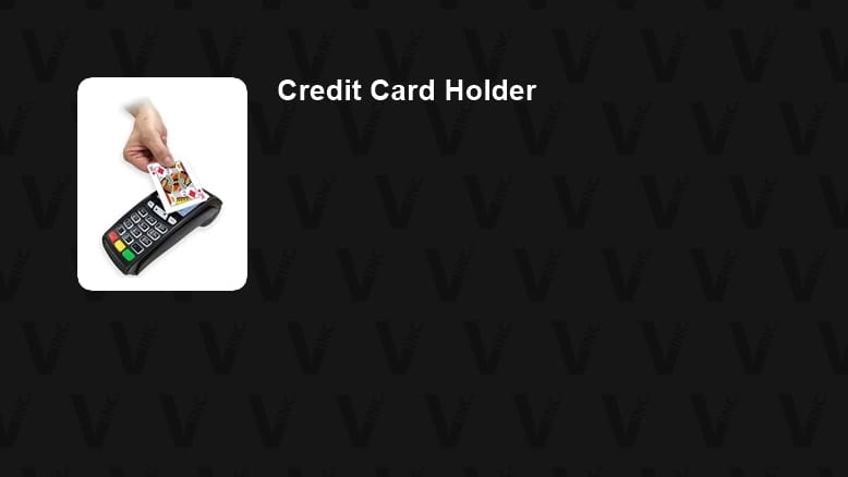 Credit Card Holder