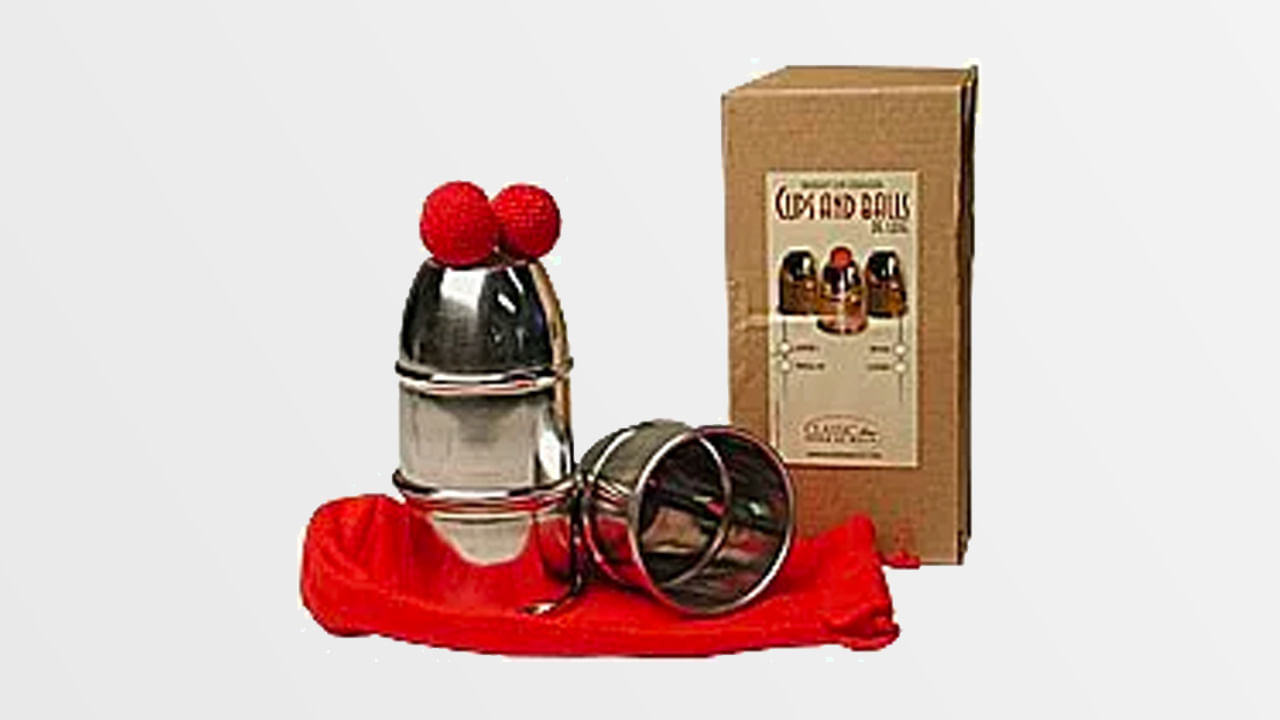 Cups & Balls- Chop Cup Aluminium Combo