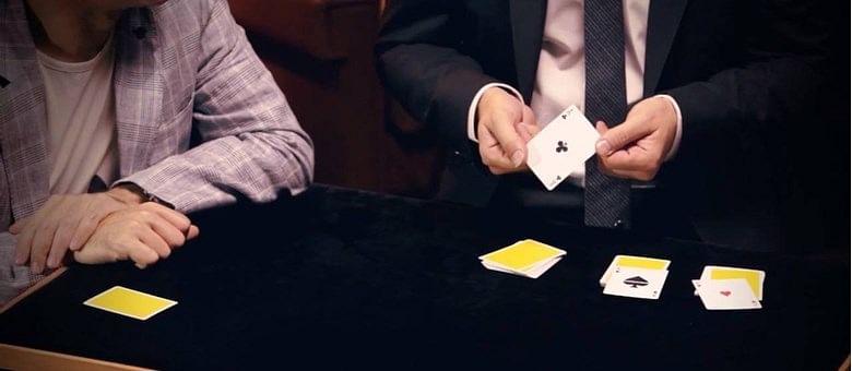 Invisible Aces - A Vanishing Card Trick