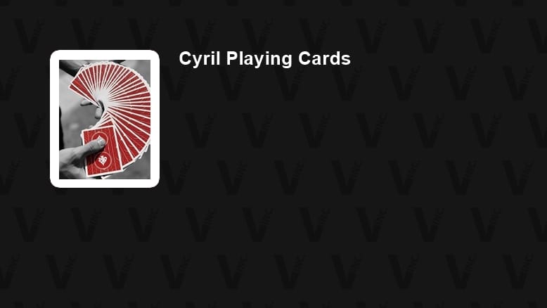 Cyril Playing Cards