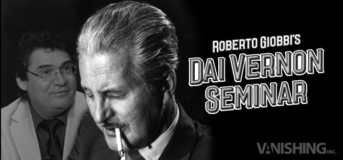 Dai Vernon Seminar DVD and download