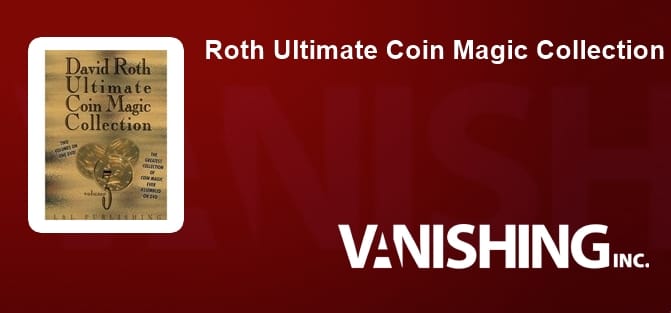 David Roth Ultimate Coin Magic Collection Vol 3 DVD and download