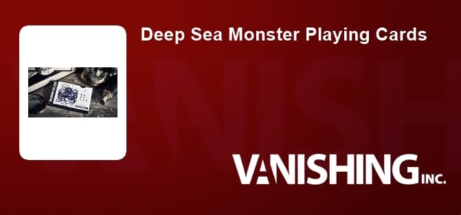 Deep Sea Monster Playing Cards