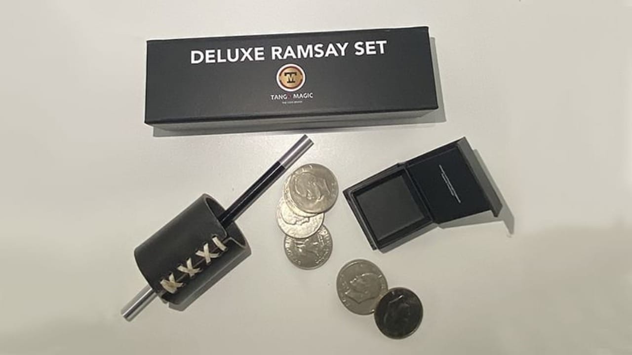 Deluxe Ramsay Cylinder Set - Eisenhower Dollar Coin Trick