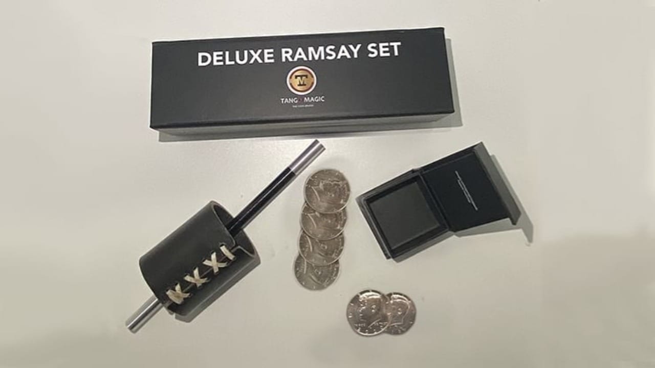 Deluxe Ramsay Cylinder Set - Kennedy Half Dollar Trick