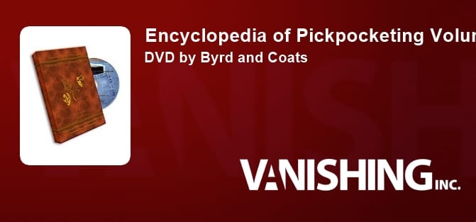 Encyclopedia of Pickpocketing Volume 2, DVD