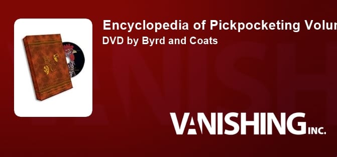 Encyclopedia of Pickpocketing Volume 3, DVD