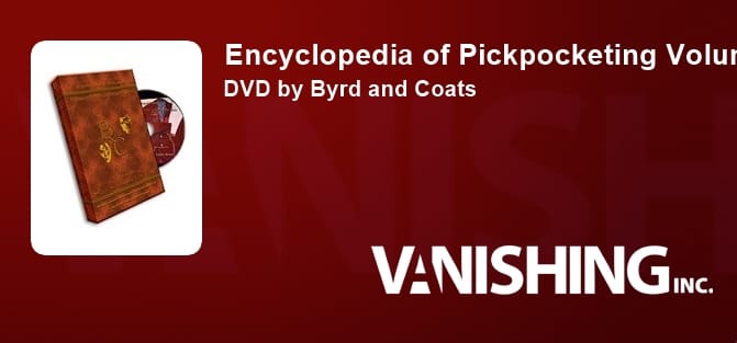 Encyclopedia of Pickpocketing Volume 4, DVD
