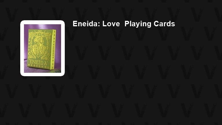Eneida Playing Cards