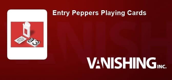 Entry Peppers Playing Cards