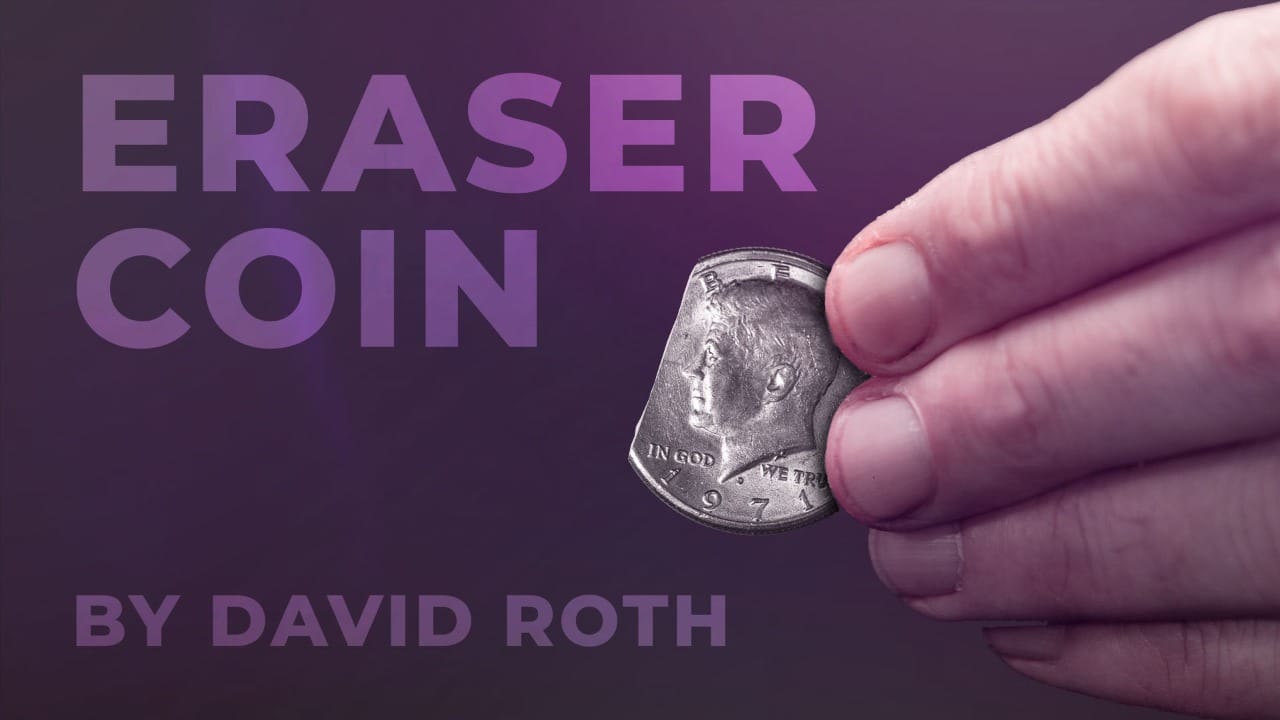 Eraser Coin Trick