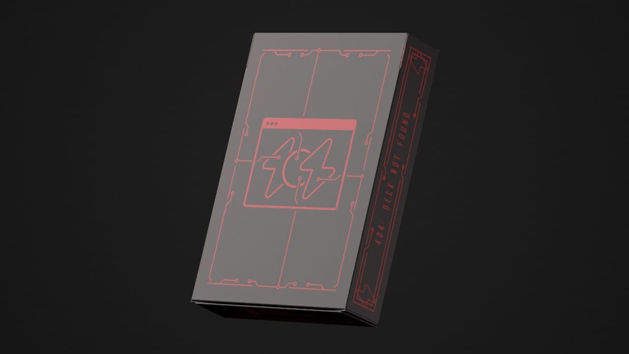 Error 404 Playing Cards Deck of Cards