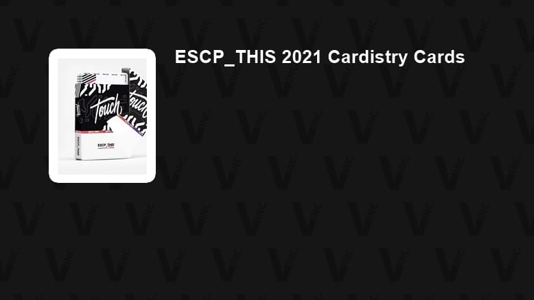 ESCP_THIS 2021 Cardistry Cards