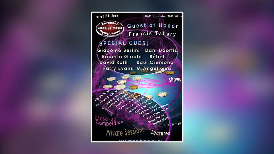 European Close-up Magic Symposium - Volume 1