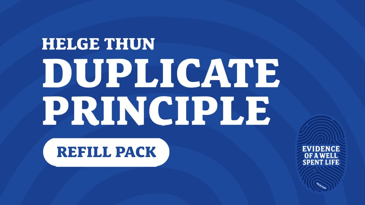 Evidence of a Well Spent Life - Duplicate Principle Cards Accessory