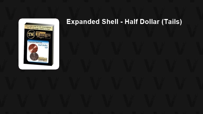 Expanded Shell - Half Dollar (Tails) Gimmicked Coin