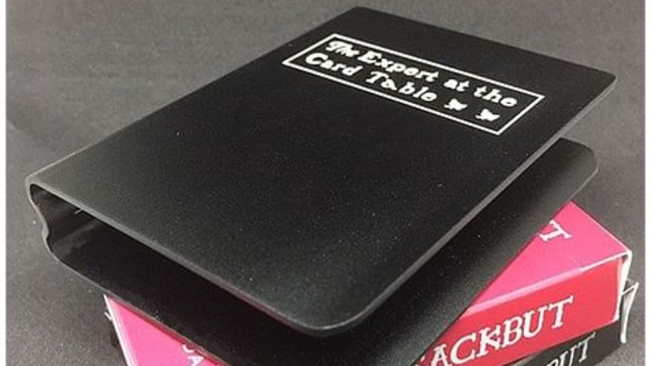 Expert At The Card Table Card Clip