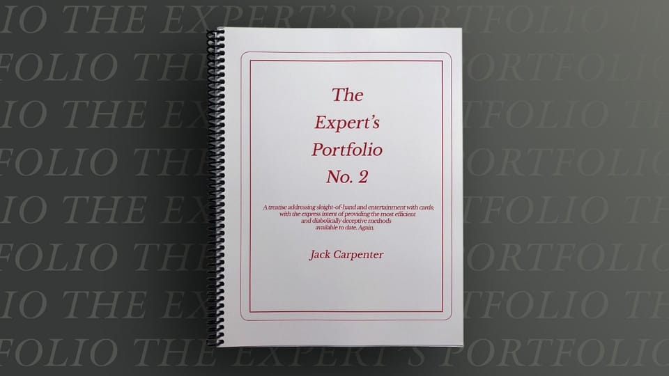 Expert's Portfolio - Volume 2