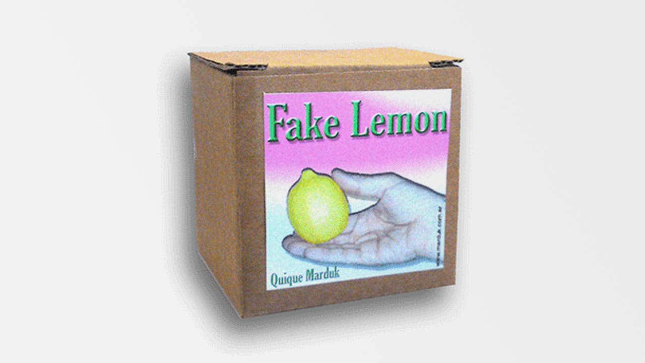 Fake Lemon Accessory