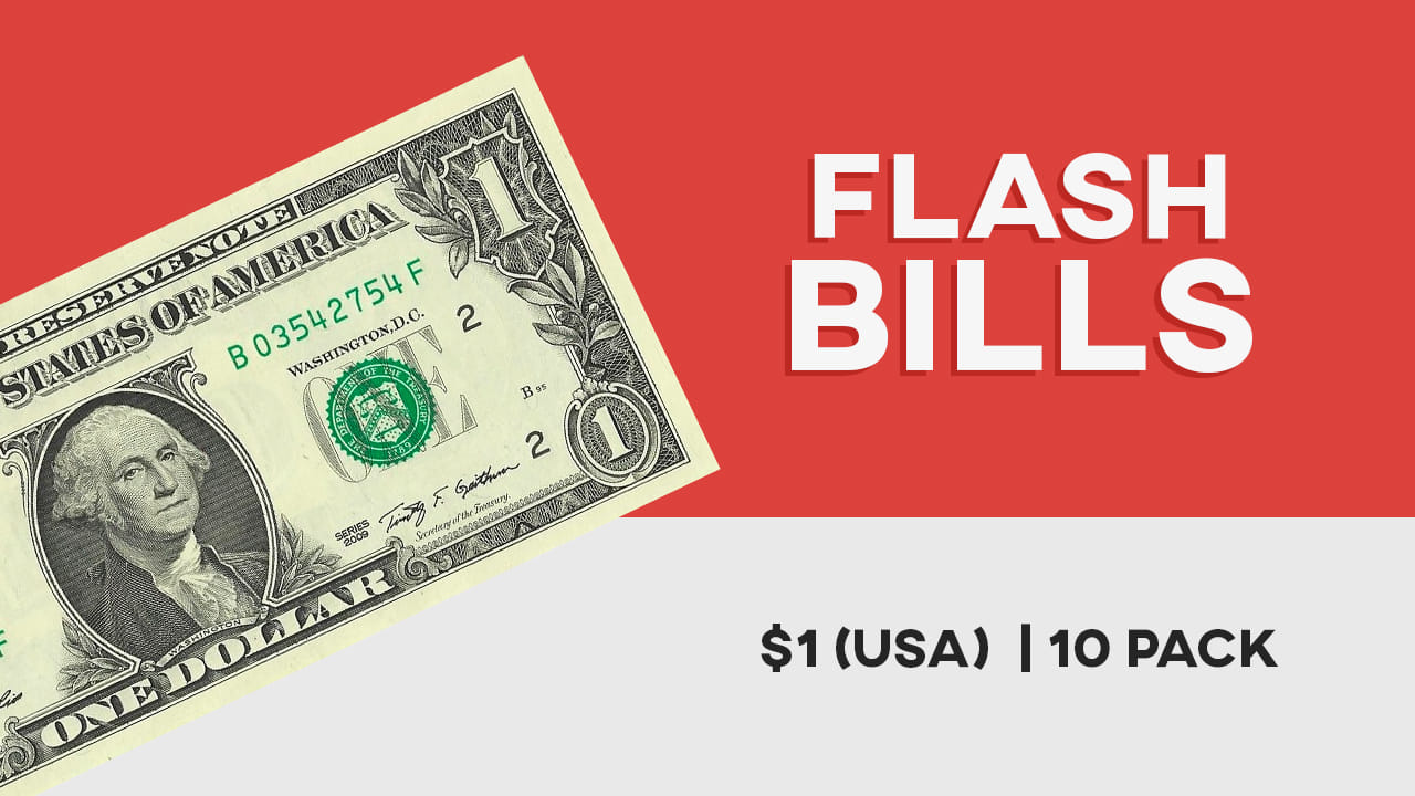 Flash Bill Ten Pack ($1) Accessory