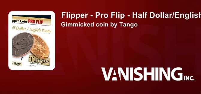 Pro Flipper - Half Dollar/English Penny Gimmicked Coin
