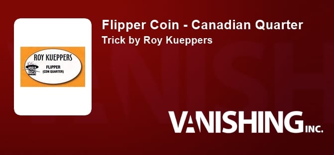 Flipper - Canadian Quarter (Kueppers) Gimmicked Coin