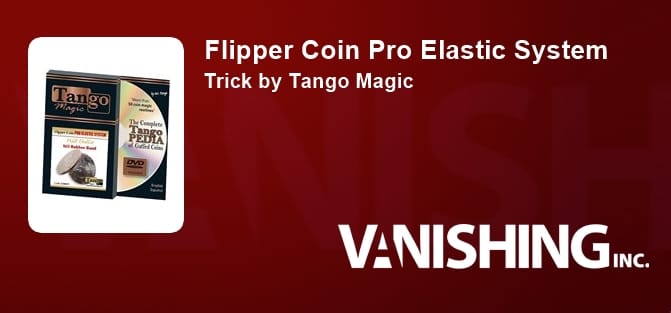Flipper Coin Pro Elastic System Gimmicked Coin