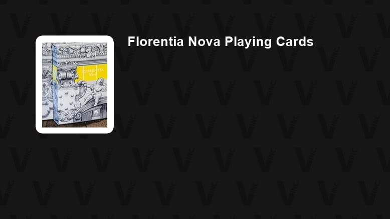 Florentia Playing Cards