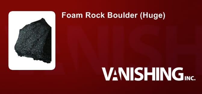 Foam Rock Boulder (Huge) Accessory