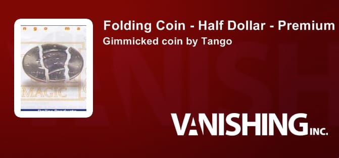 Folding Coin - Half Dollar (Premium) Gimmicked Coin